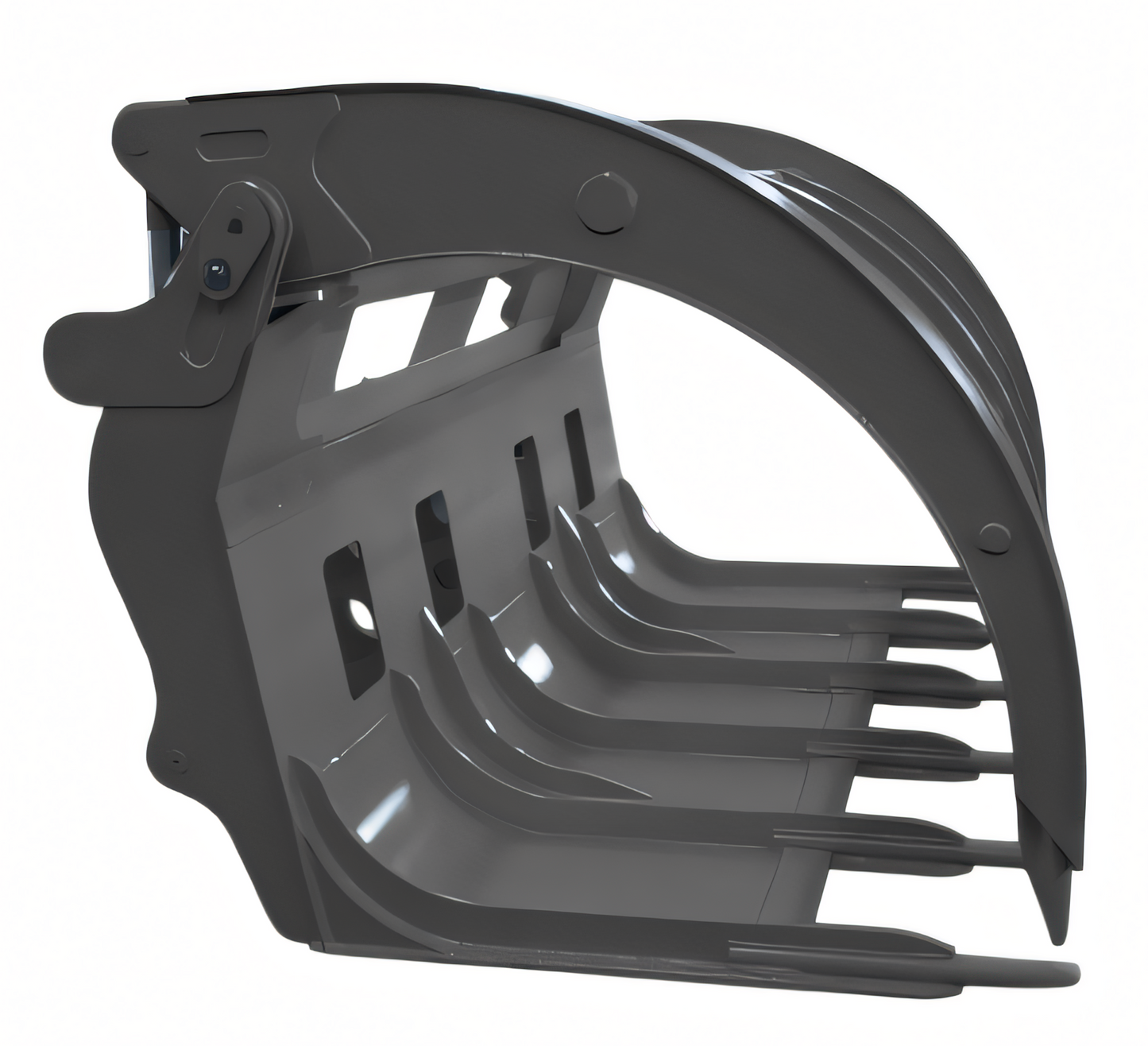 HCN wheel loader Grapple rake