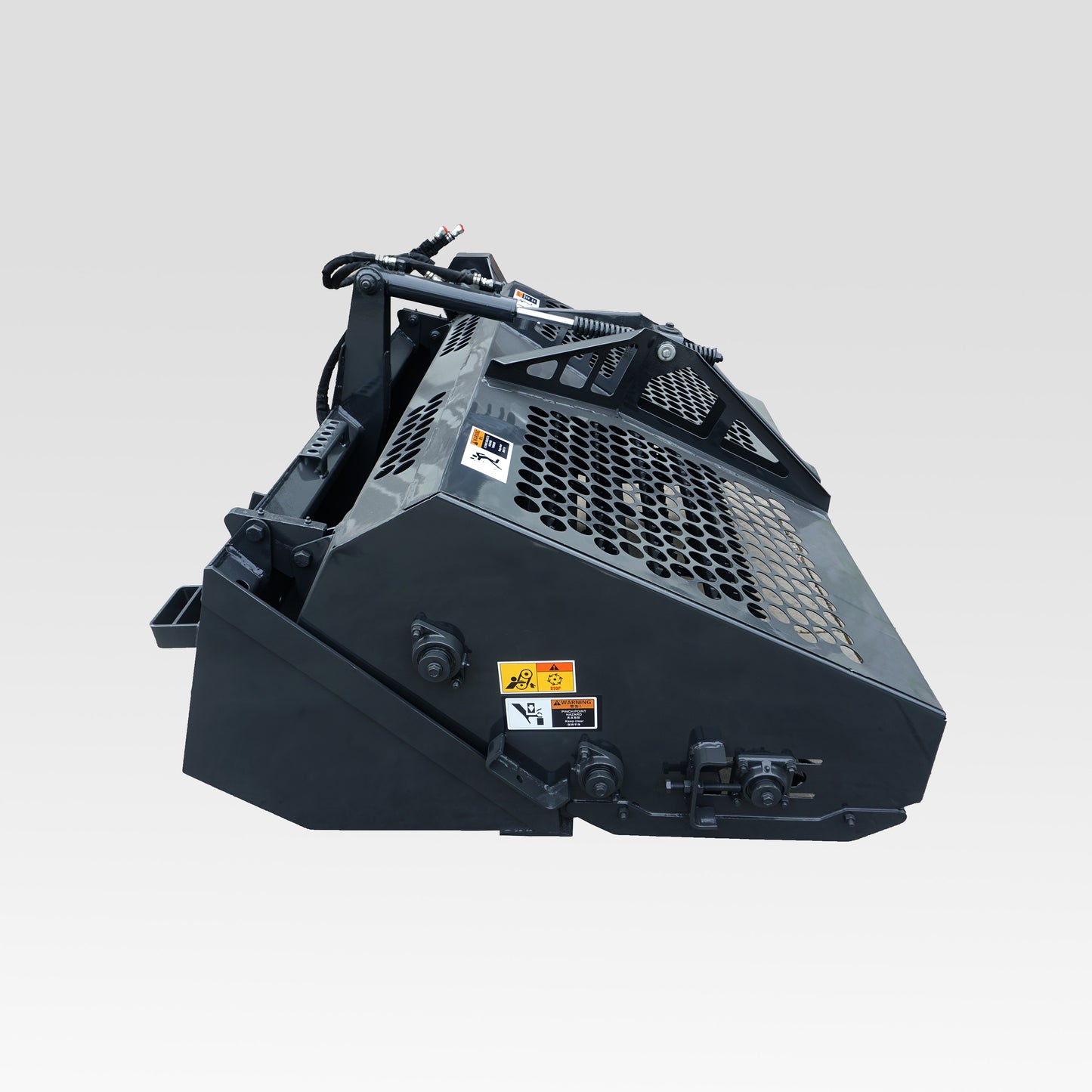 HCN skid steer beach cleaner