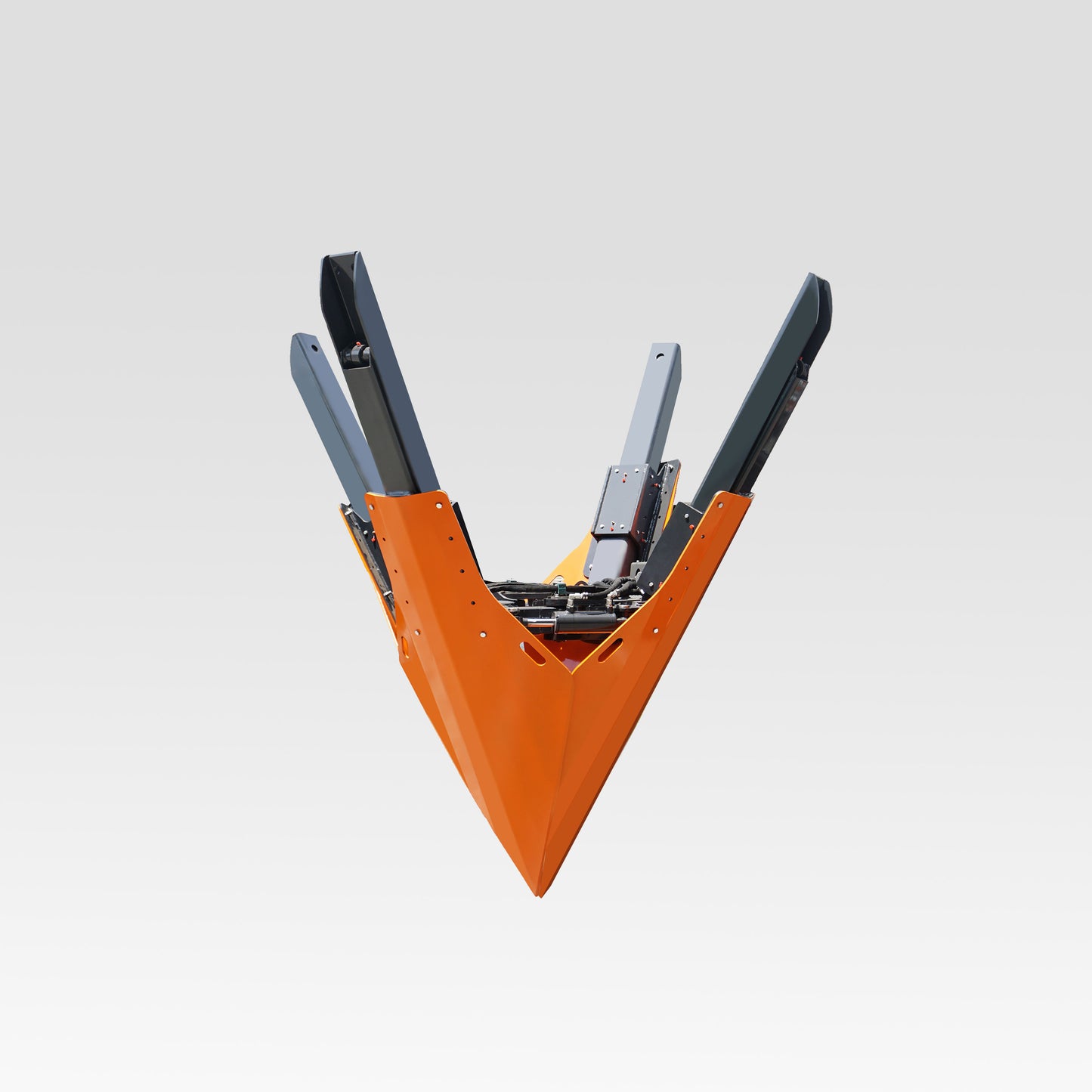 HCN Skid Steer Tree Spade, 33"-45" Root Ball Diameter, 4 HARDOX steel blades