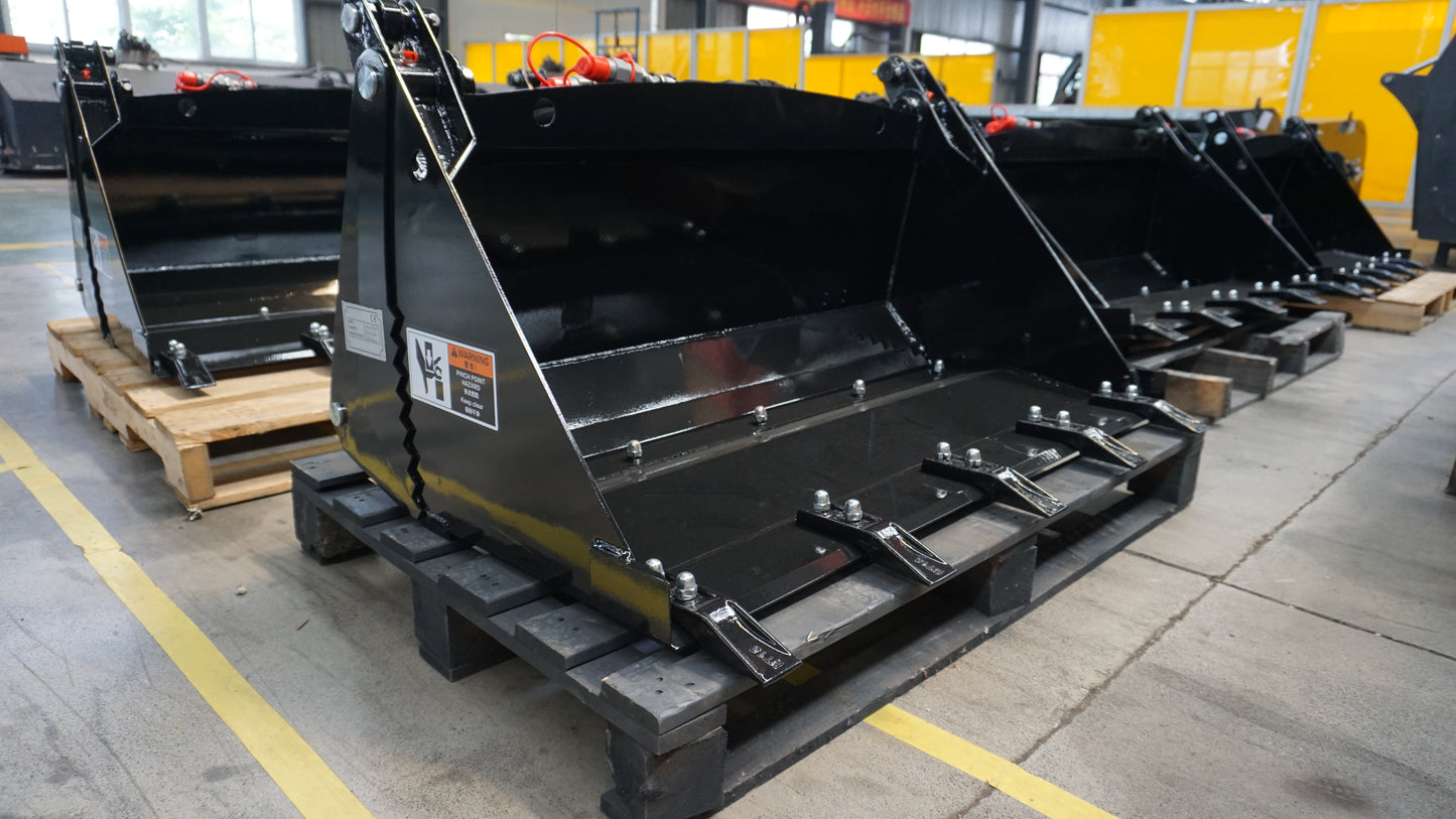 skid steer mini-4-in-1 bucket