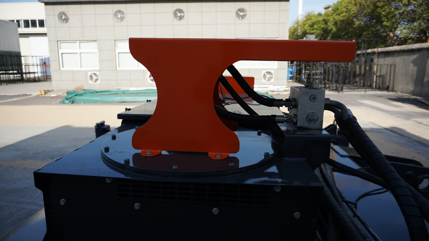 HCN wheel loader Negative Pressure Dust Sweeper