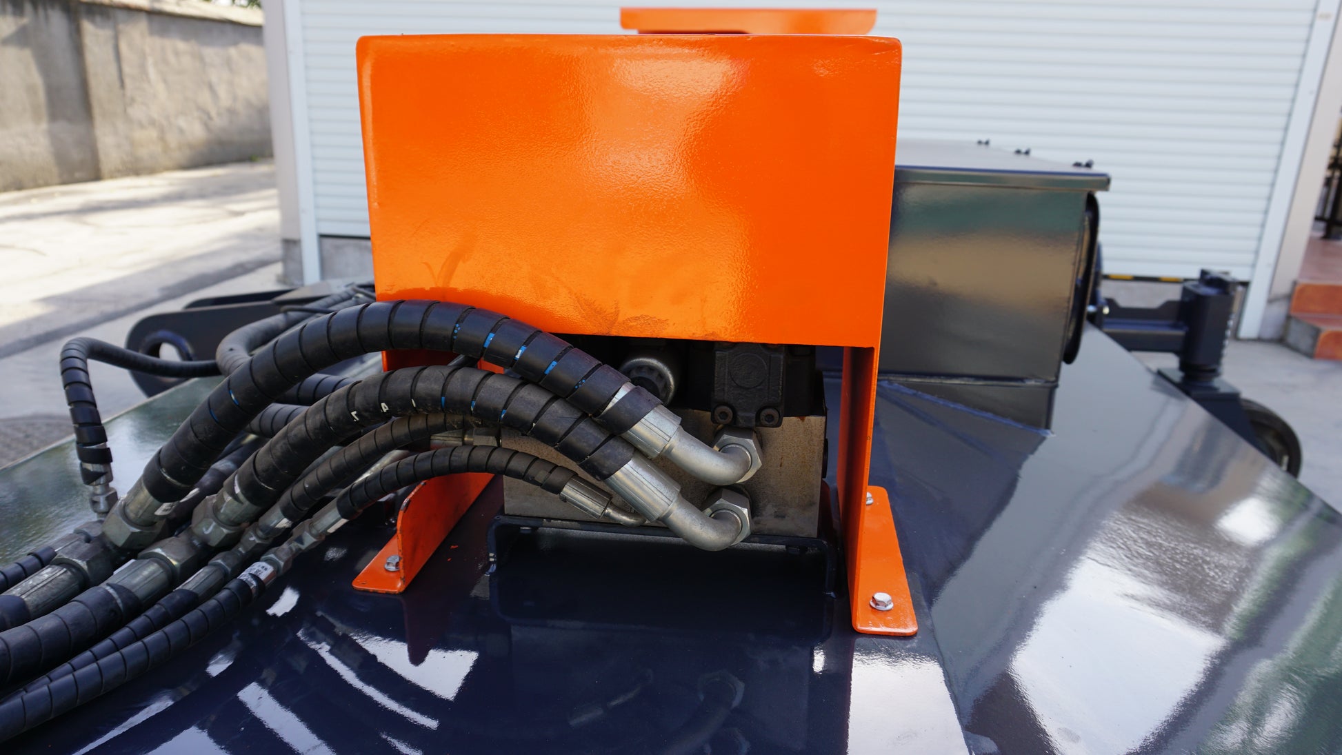 HCN wheel loader Negative Pressure Dust Sweeper