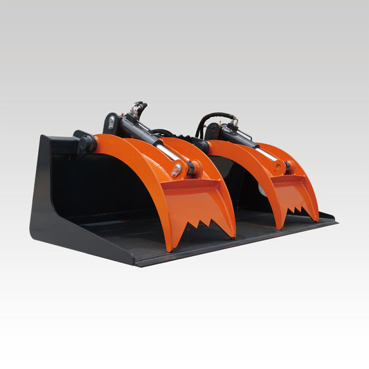 HCN Skid Steer Grapple Fork, 31.1" Grapple distance, 5.3 - 7.9 GPM Working flow