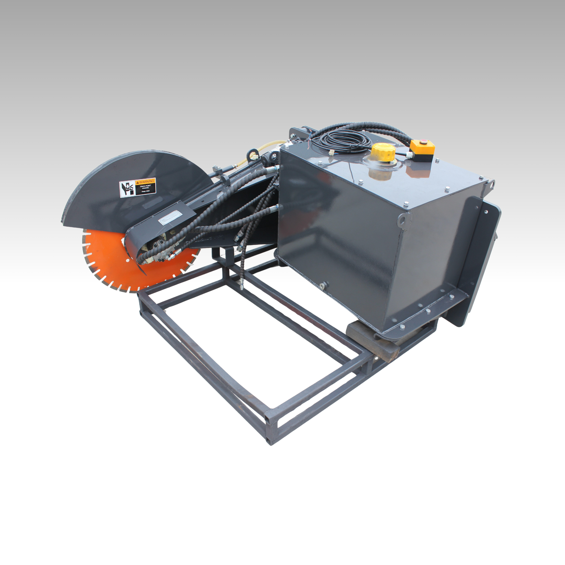 HCN Skid Steer High-Performance Circular Saw for CAT Bobcat loaders