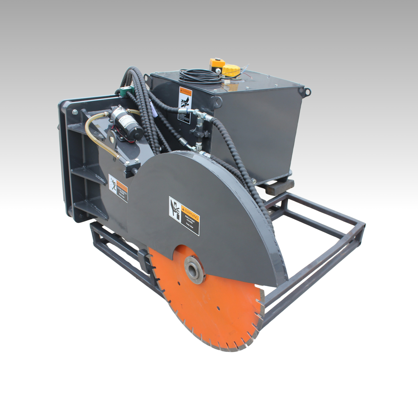 HCN Skid Steer High-Performance Circular Saw for CAT Bobcat loaders