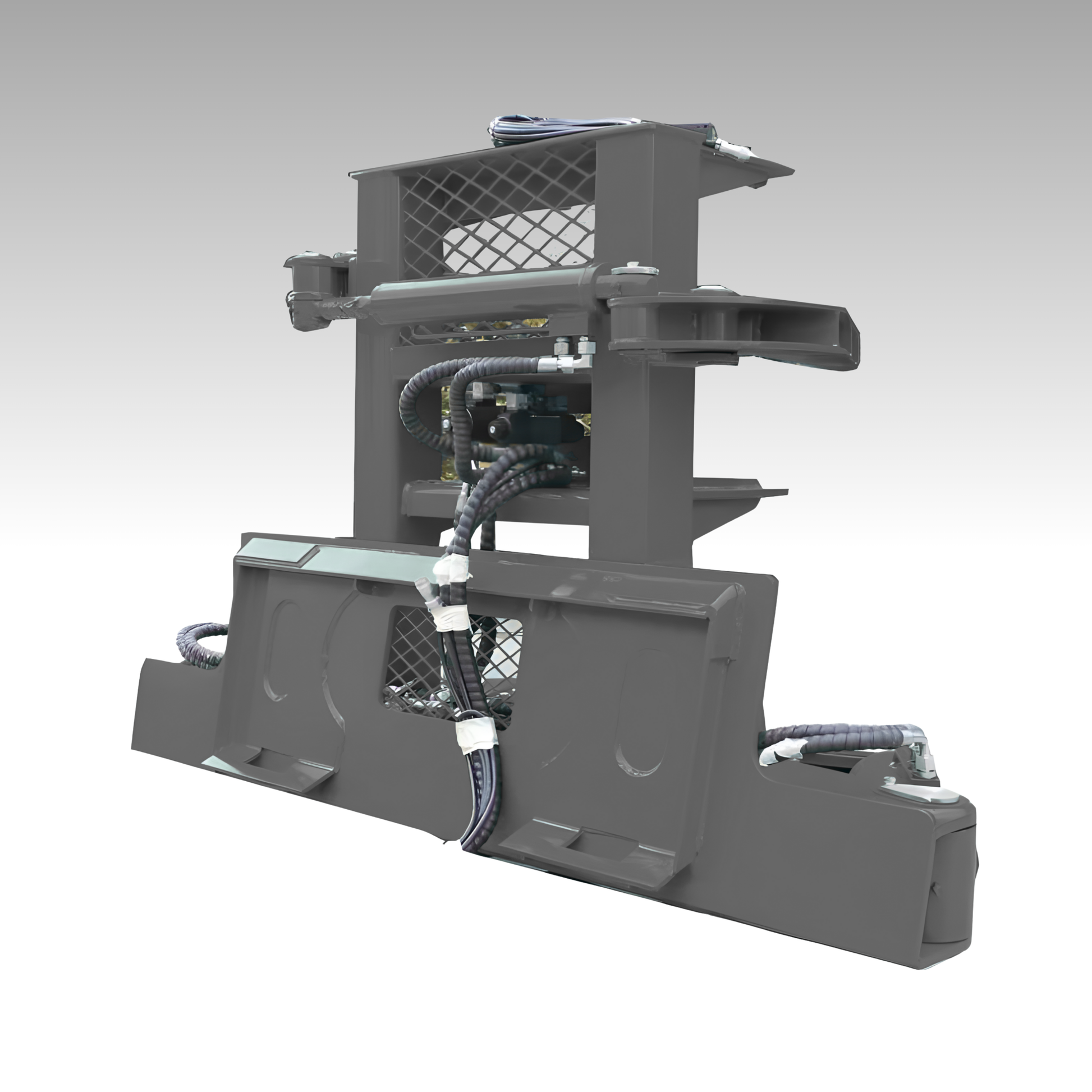 HCN Skid Steer Hydraulic Tree Shear for CAT Bobcat loaders