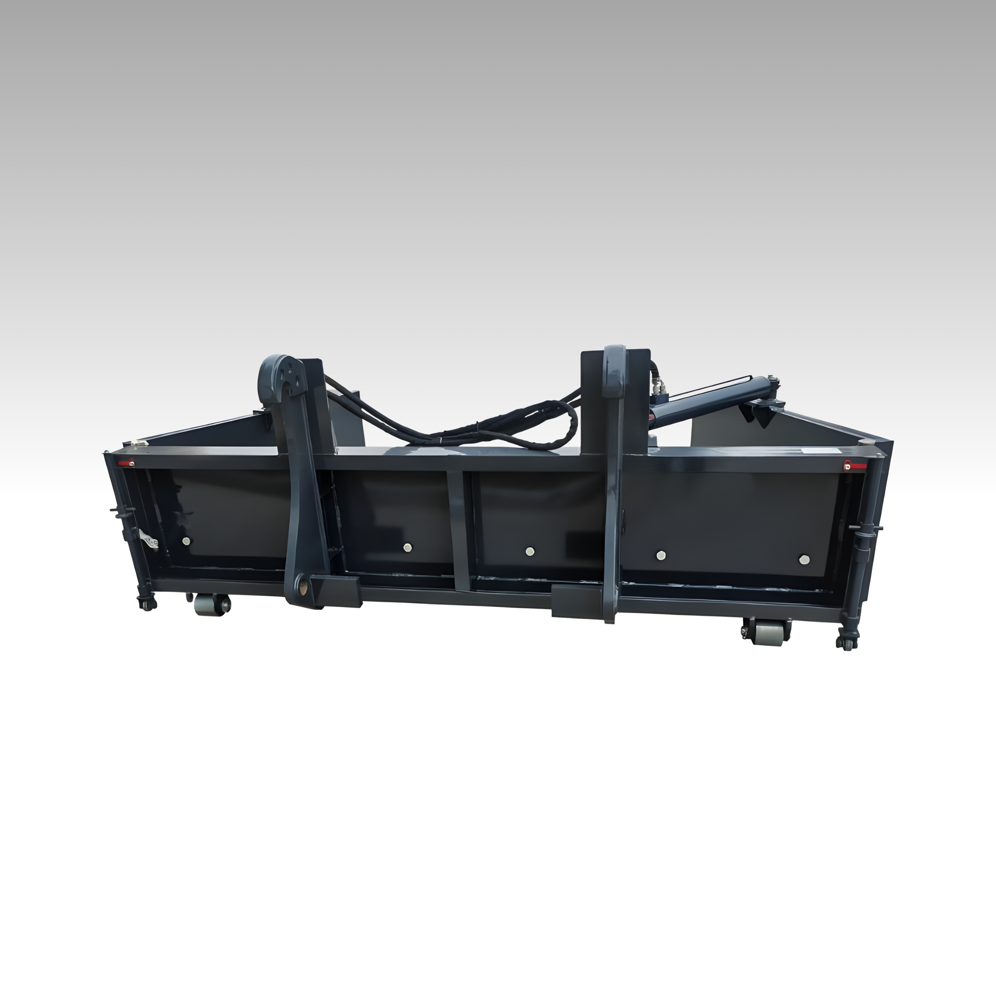 HCN Skid Steer Hydraulic foldable Excrement Pusher for CAT Bobcat loaders