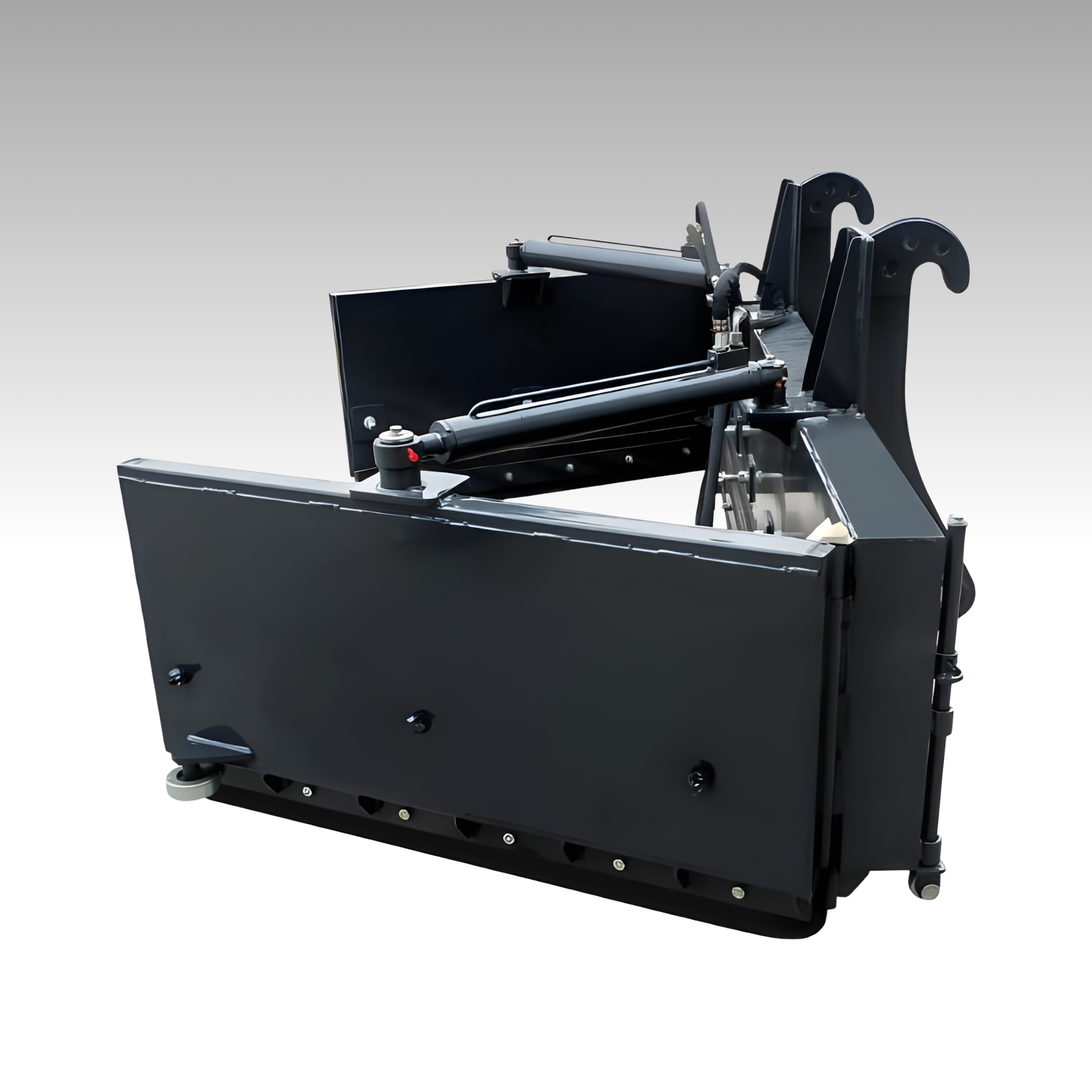 HCN Skid Steer Hydraulic foldable Excrement Pusher for CAT Bobcat loaders