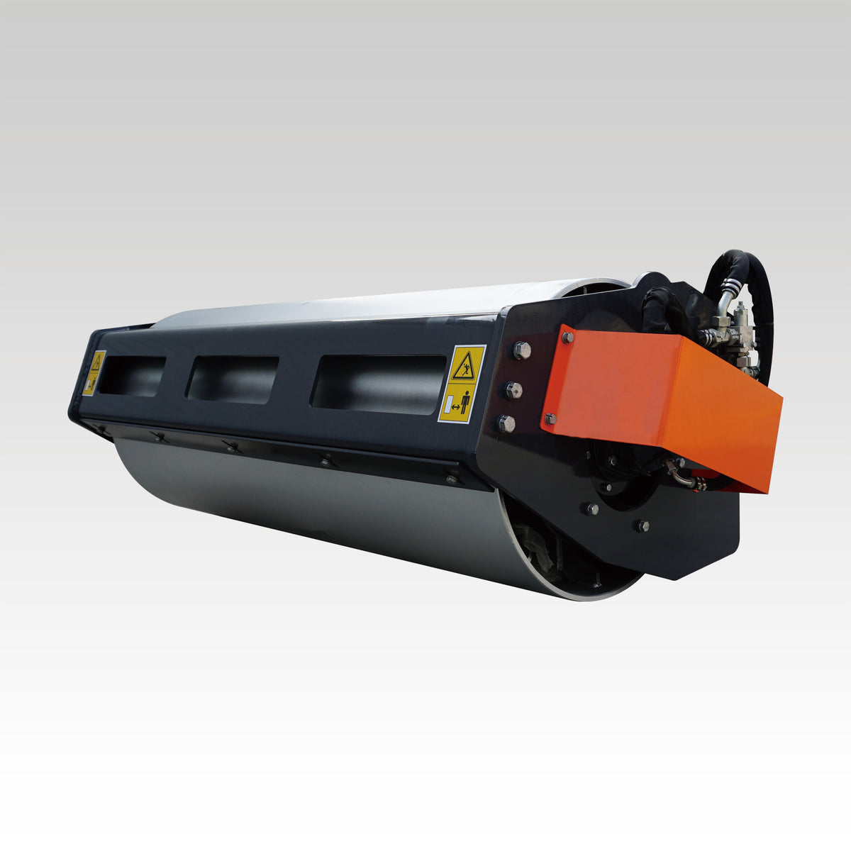 HCN Skid Steer Vibratory Roller, Hydraulic Motor Protection System, 23" Roller Diameter, 16-18 GPM