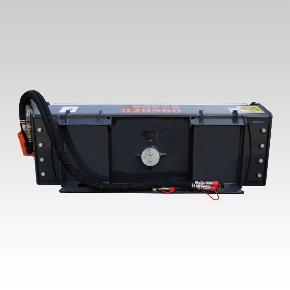 HCN Skid Steer Vibratory Roller, Hydraulic Motor Protection System, 23" Roller Diameter, 16-18 GPM