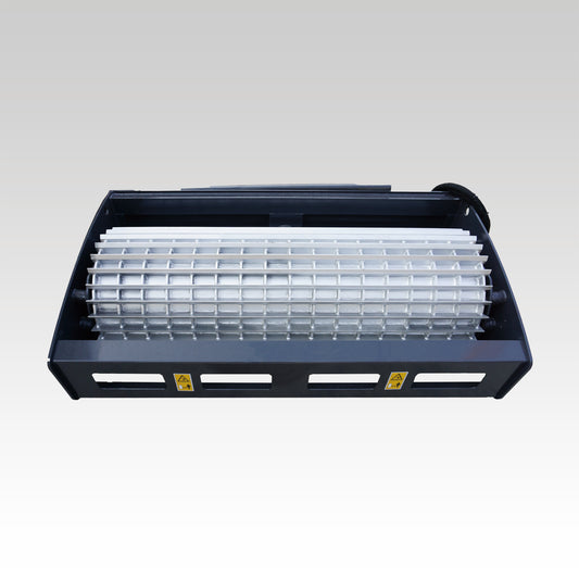 HCN Skid Steer Vibratory Ice Breaker Attachment, Two-Damping Roller Design, Sharp Cross-Pattern Blades, Environmentally Friendly De-Icing Solution