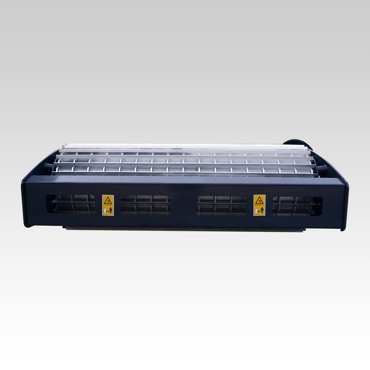 HCN Skid Steer Vibratory Ice Breaker Attachment, Two-Damping Roller Design, Sharp Cross-Pattern Blades, Environmentally Friendly De-Icing Solution