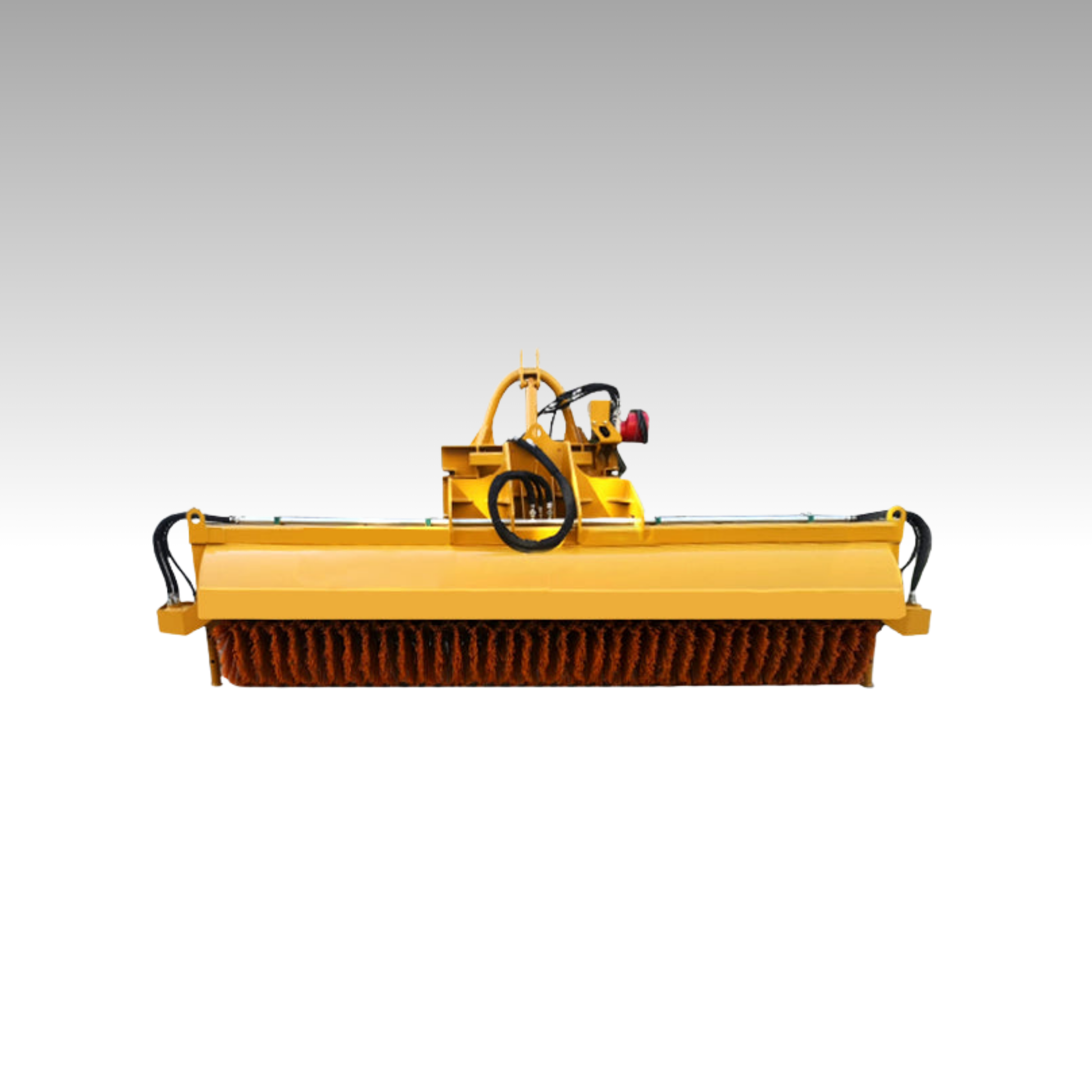 HCN Wheel Loader Tall-type Suspending Angle Broom for CAT Bobcat loaders