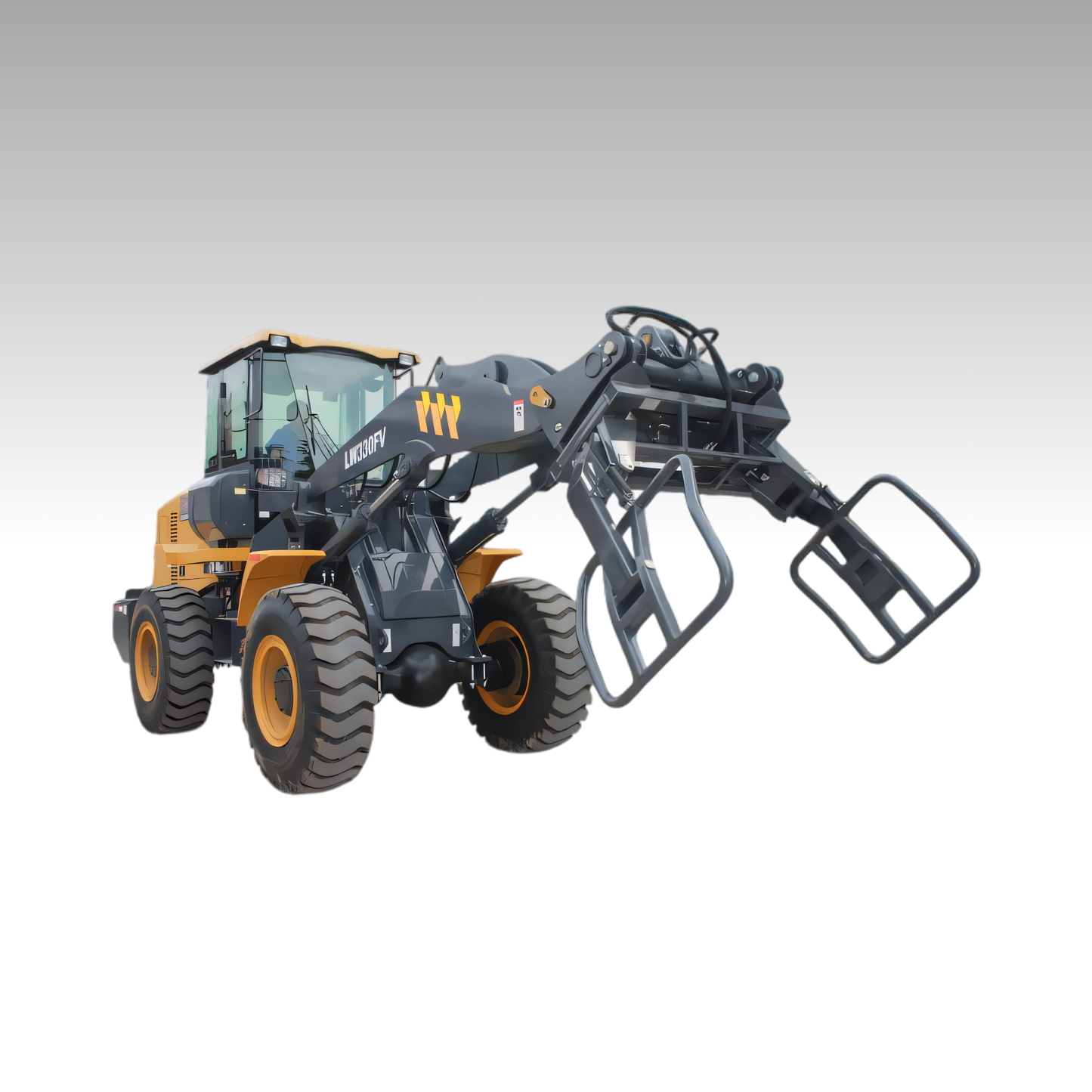 HCN Wheel Loader hydraulic Bale Handler for CAT Bobcat loaders