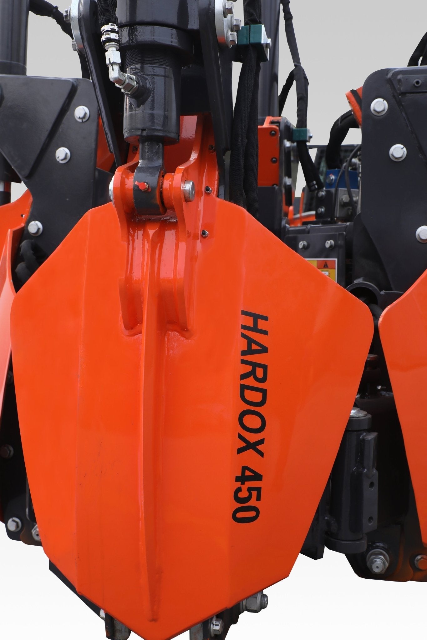 HCN Skid Steer Tree Spade, 33"-45" Root Ball Diameter, 4 HARDOX steel blades
