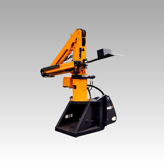 HCN wheel loader Exciter Cleaning Device, 90° left-right rotation, 75° Rotation Angle, 180° Slewing Angle