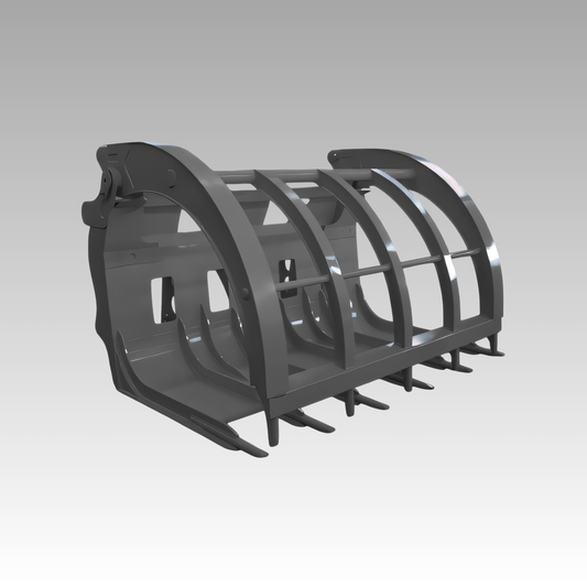 HCN wheel loader Grapple rake, 86/88" open width, 2T/3T grapple weight, for 3T/5T loader