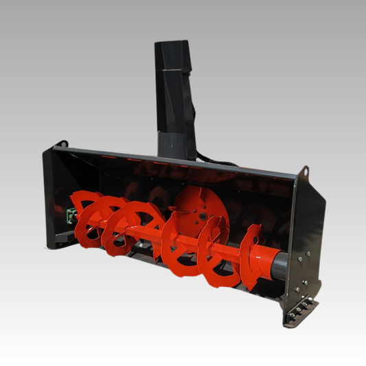 HCN Skid Steer Snow Blower, 360° Snow Chute, 16” Auger, 20-40GPM