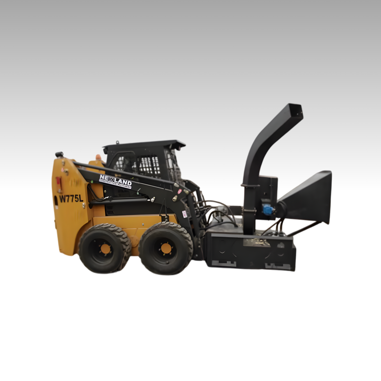 HCN skid steer Wood Chipper for CAT Bobcat loaders