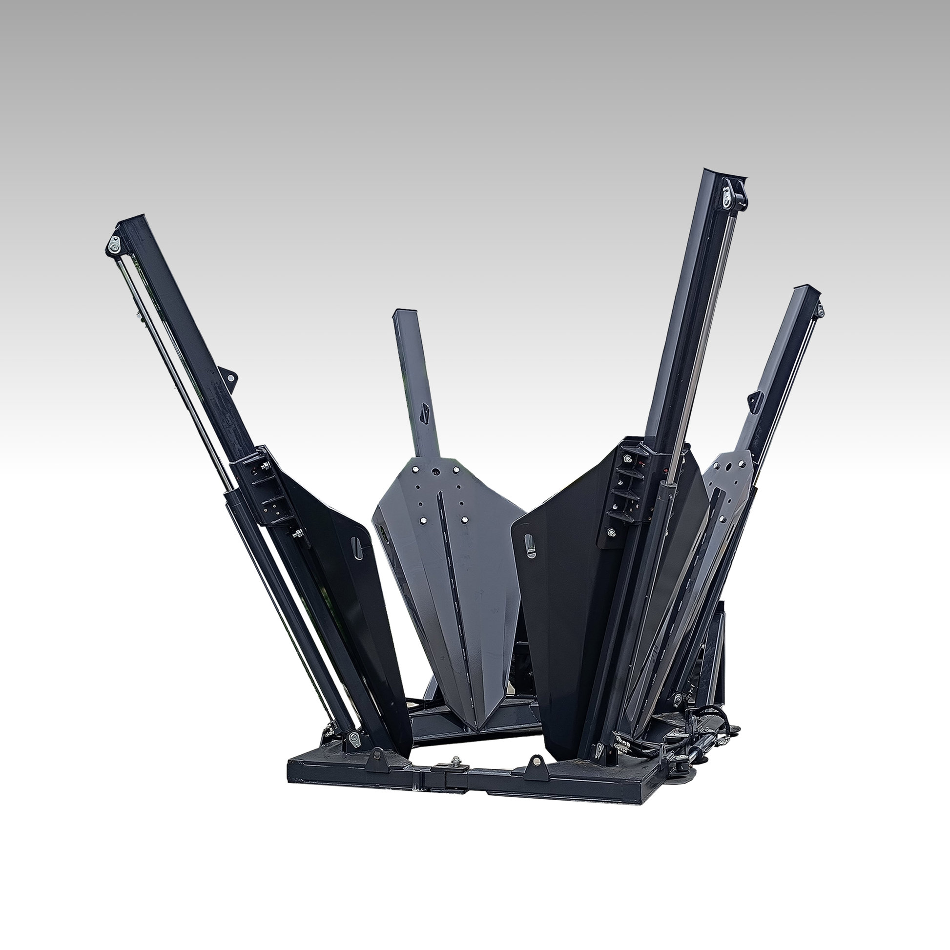 HCN wheel loader 4 Blade tree spade for CAT Bobcat loaders