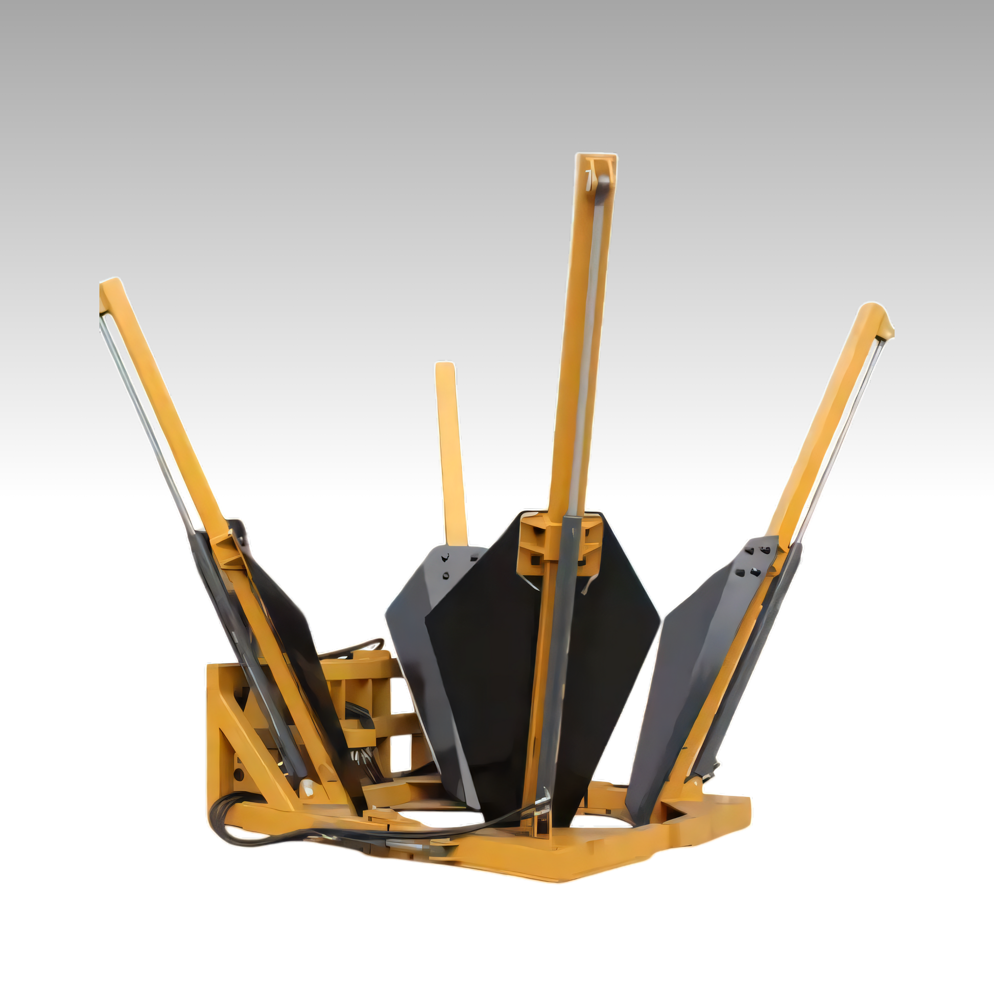 HCN wheel loader 4 Blade tree spade for CAT Bobcat loaders