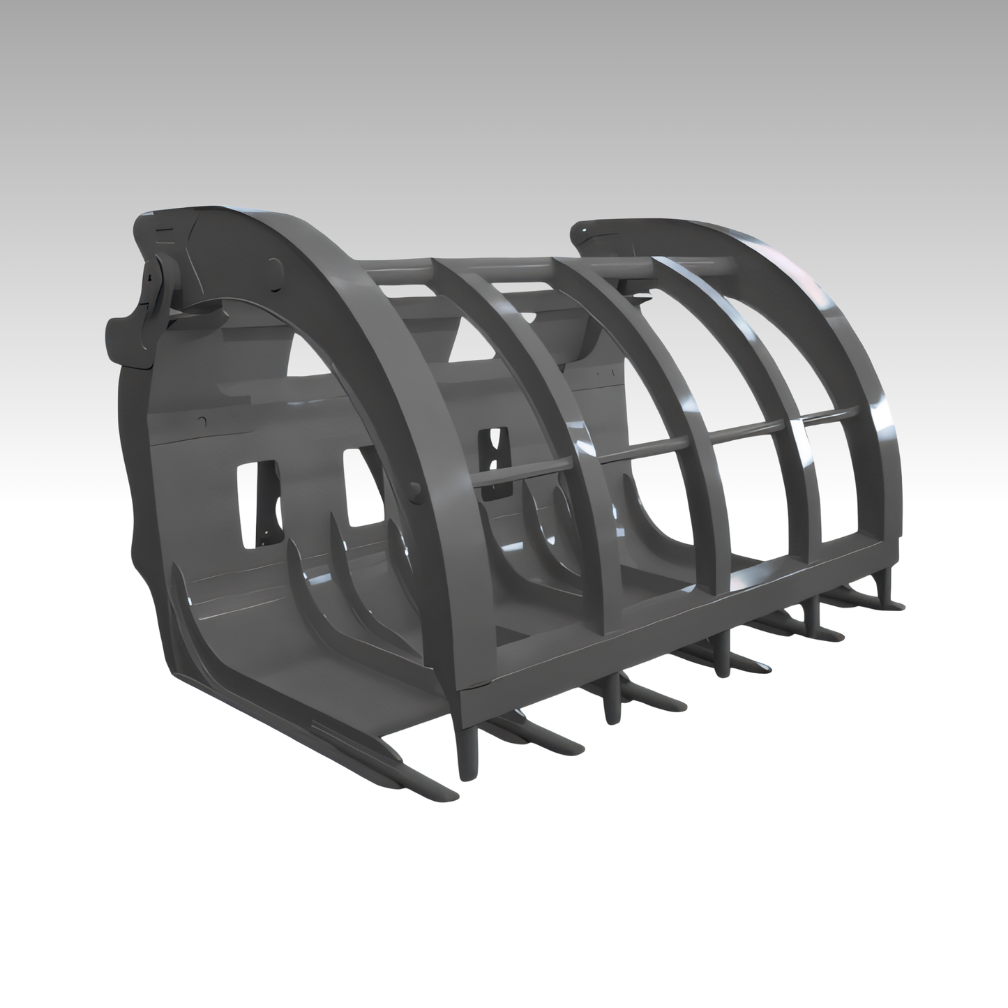 HCN wheel loader Grapple rake for CAT Bobcat loaders