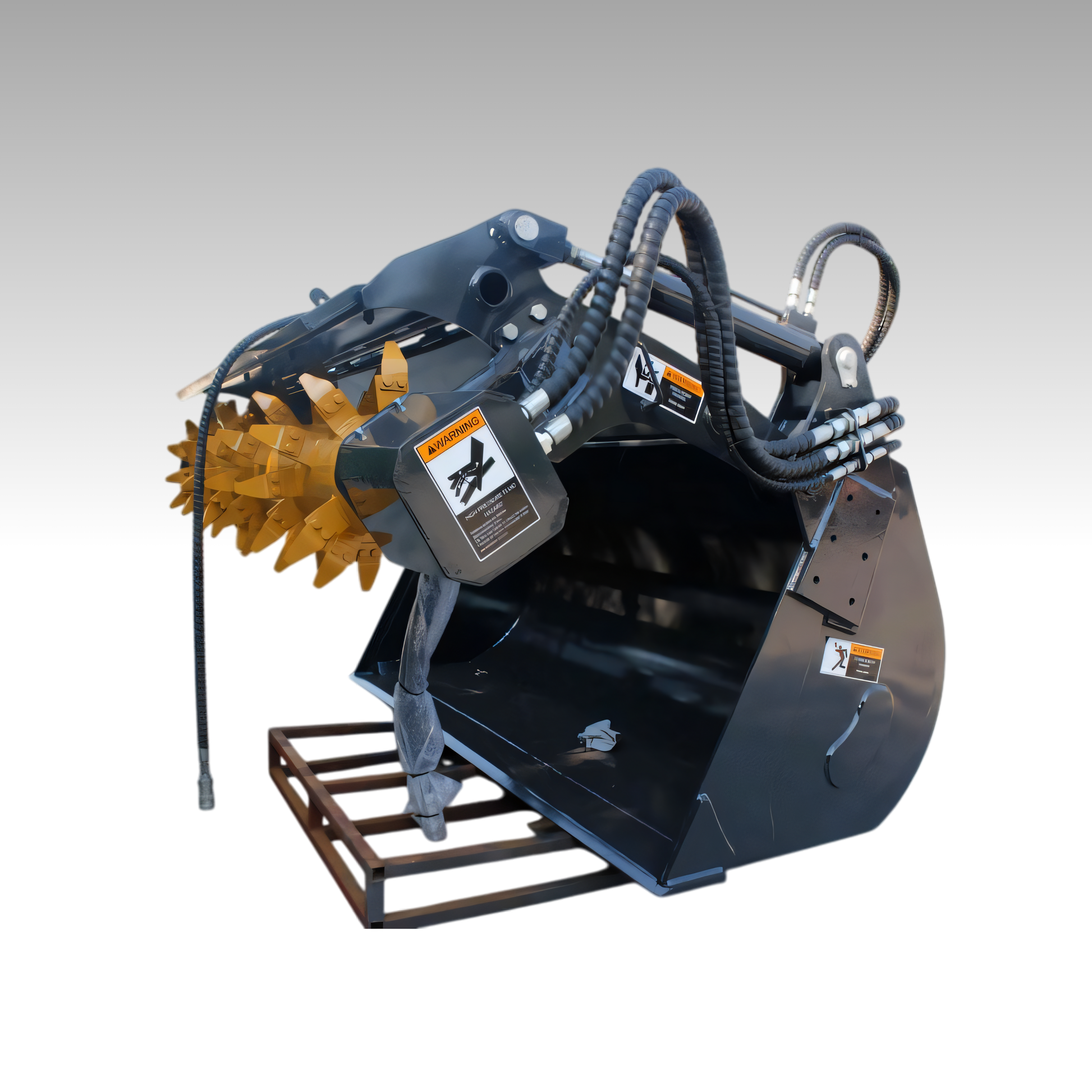 HCN wheel loader hydraulic system Silage Reclaimer for CAT Bobcat loaders